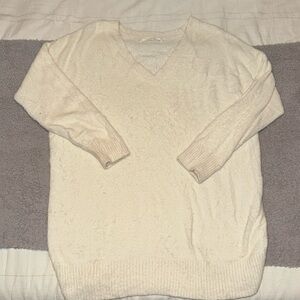 White Anthropologie sweater